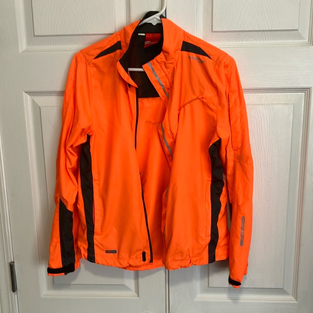 Saucony Orange and Black Ski Jacket Performance Style